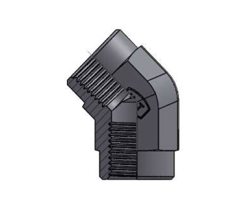 HT5505 FP-FP 45° STREET ELBOW